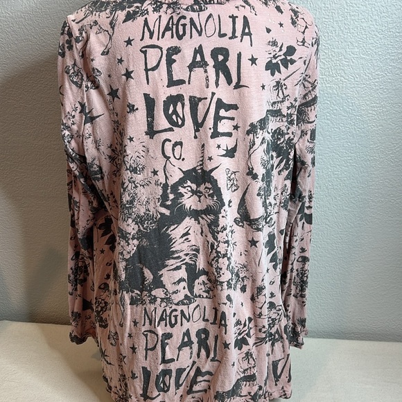Magnolia Pearl “Love Cat / Unicat Dylan” Long Sleeve – Rare Find - Picture 12 of 14
